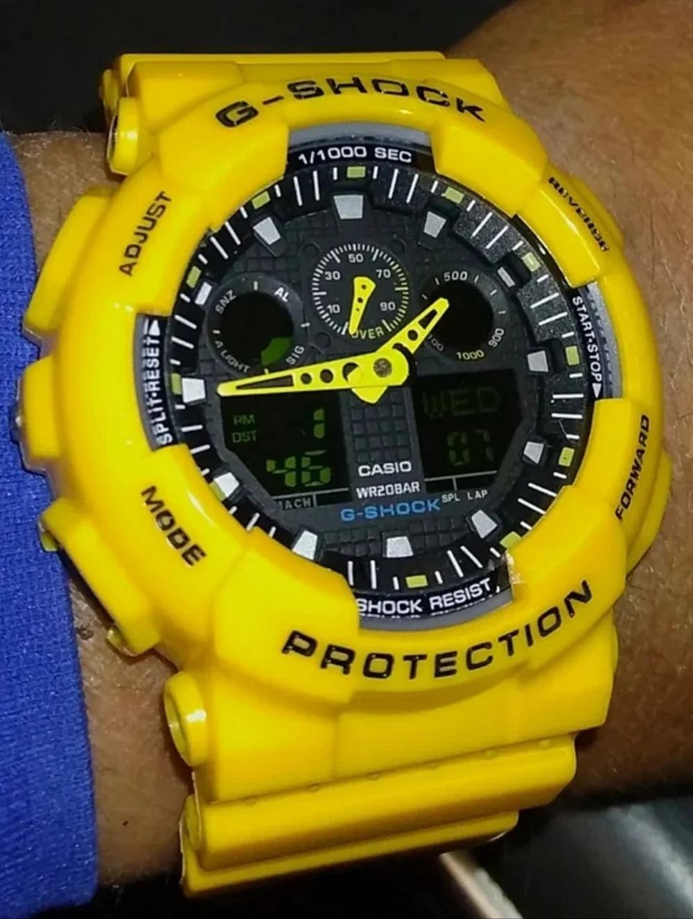Casio Bumble Bee Triple Gold & Black Premium G-Shock